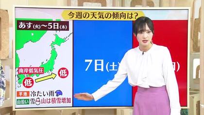 ぽかぽか陽気から一転…“なごり雪”も!? 3日から山沿いでは積雪に注意　8日(日)は平地でも雪のおそれ　気象予報士が解説