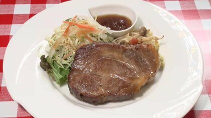 肉厚でやわらかなポークステーキが自慢の店オープン　週末の朝限定のラーメンも人気！　岩手県盛岡市