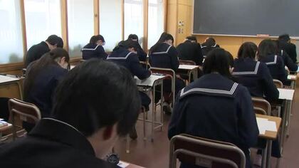 県立高校一般入試始まる、志願倍率0.89倍で過去最低　あす2日目は英語と数学