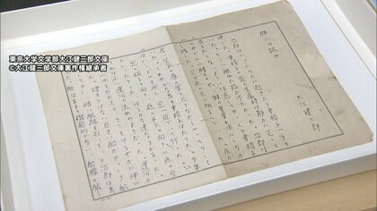 大江健三郎さんの未発表作『旅への試み』『暗い部屋からの旅行』2篇を発見　東大「天から授かったもの」