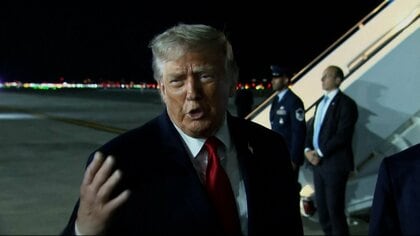 トランプ大統領「イランによって撃墜された」前日のアメリカ軍ヘリ墜落に対し報復を示唆　「意図的かどうか不明」報道も