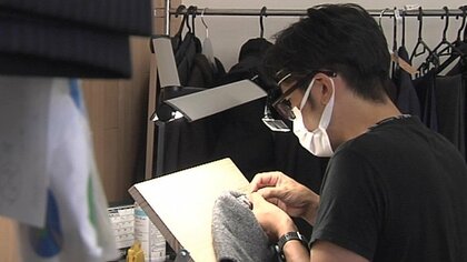 20カ所虫食いのズボンも蘇る…服の穴や破れ修復する「かけつぎ職人」　大切な一着に再び命を【愛知発】