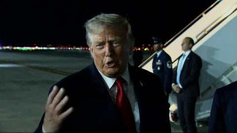 トランプ大統領「イランによって撃墜された」前日のアメリカ軍ヘリ墜落に対し報復を示唆　「意図的かどうか不明」報道も