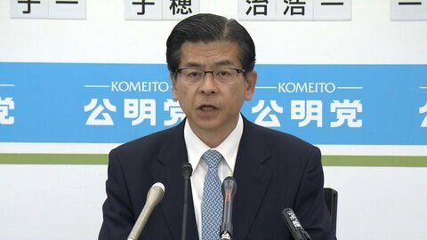 【速報】落選の公明・石井代表が辞任示唆「新体制構築含め相談。国会議員でないと困難伴う」