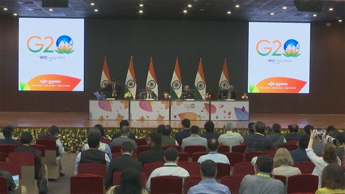 林外相が欠席したG20外相会合(インド・ニューデリー、2日)