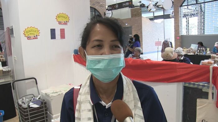 フランス語の観光ガイド・ウィモンフォンさん(55)