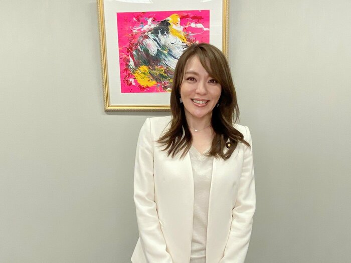 参議院議員の今井絵理子さんへのインタビューは「教育について語りたい」から始まった