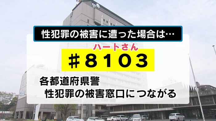各都道府県警の性犯罪の被害相談窓口