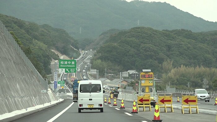 3月22日午後8時~23日午前6時までは夜間通行止め
