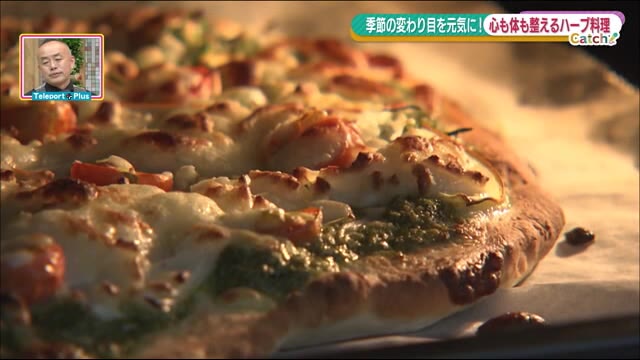季節の変わり目 ハーブでココロとカラダを整える ハーブのソースでピザを作ってみよう!