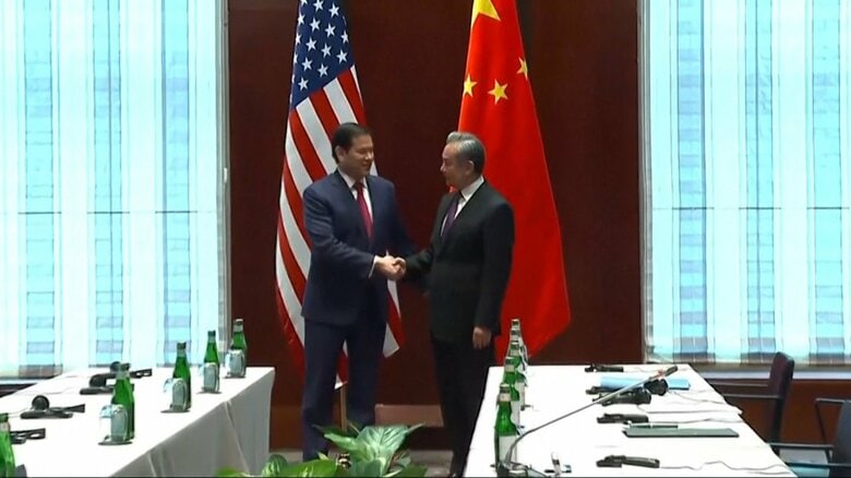 米中外相がドイツで会談　トランプ大統領4月訪中を前に｜FNNプライムオンライン