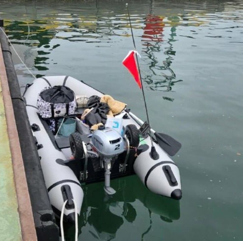 男女３人乗りミニボートの船外機故障で航行不能に…地元漁協が駆けつけ救助　瀬戸内市沖の瀬戸内海【岡山】｜FNNプライムオンライン