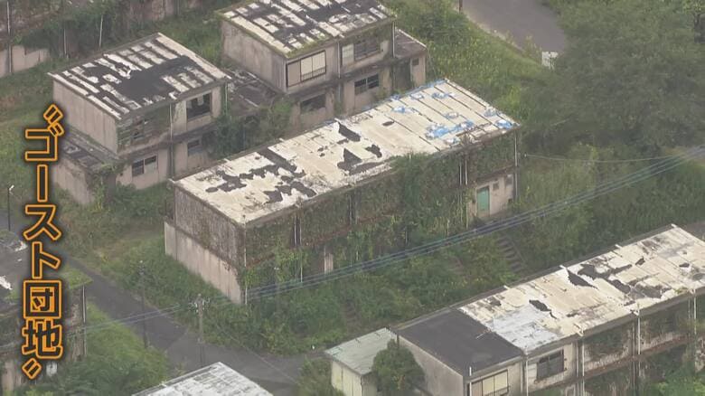 「入居者ゼロ」“ゴースト団地”の実態 扉外れ中は丸見え ゴミ投棄で廃墟化 公園は草原に 市は再開発を決定 千葉・茂原市|FNNプライムオンライン