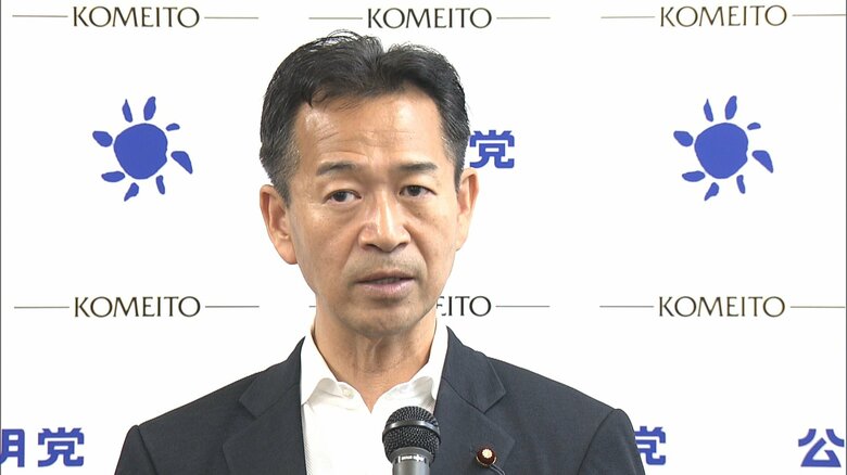 公明・岡本氏、経済対策の財源「赤字国債も選択肢に」減税継続には安定財源が必要との認識｜FNNプライムオンライン