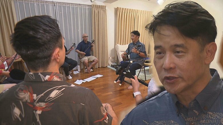 「花火になるな、木のようになりなさい」——ハワイ出身4世の三線奏者が沖縄で継ぐ師匠の教え｜FNNプライムオンライン