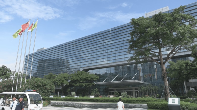 TCL CSOT工場外観（中国・深セン）