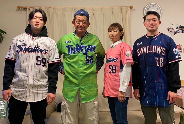 家族で長岡の活躍を応援