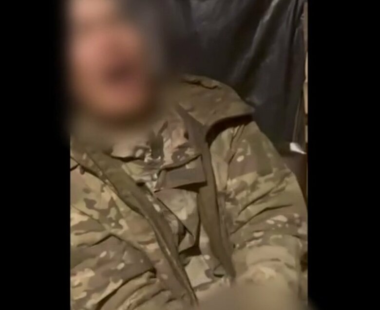 ゼレンスキー大統領が4月8日にSNSに投稿したロシア軍に加わっていた“中国人”(ゼレンスキー大統領公式Xより)