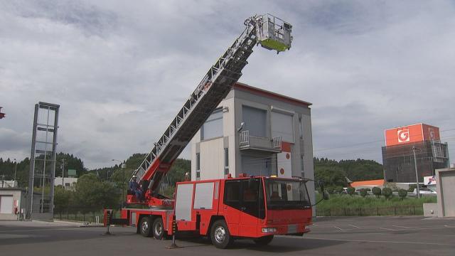 買うのは誰だ はしご車がネットオークションに 九州北部豪雨でも活躍 大分 日田市