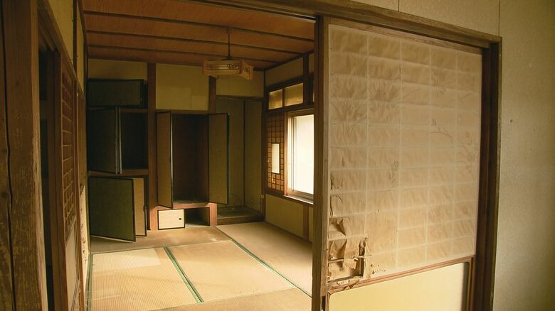 「家じまい」を終えた静かな和室　かつての生活の面影を残す畳敷きの空間