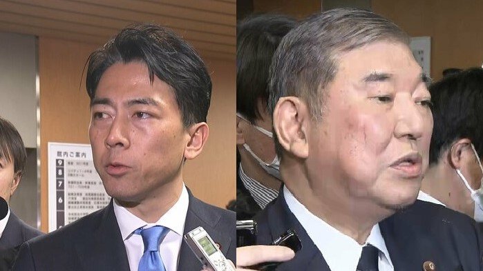 小泉進次郎氏・石破茂氏