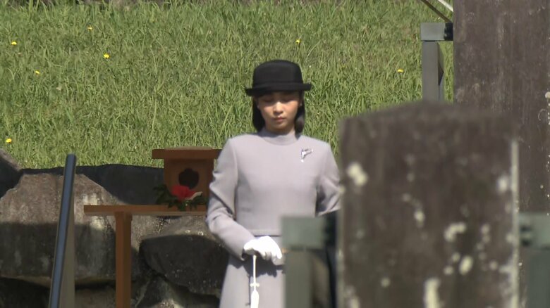 ペルー訪問を前に武蔵陵墓地を参拝された佳子さま　10月19日