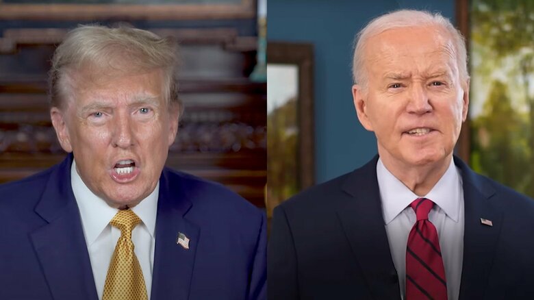 有罪評決後の世論調査では、バイデン氏がわずかにリード