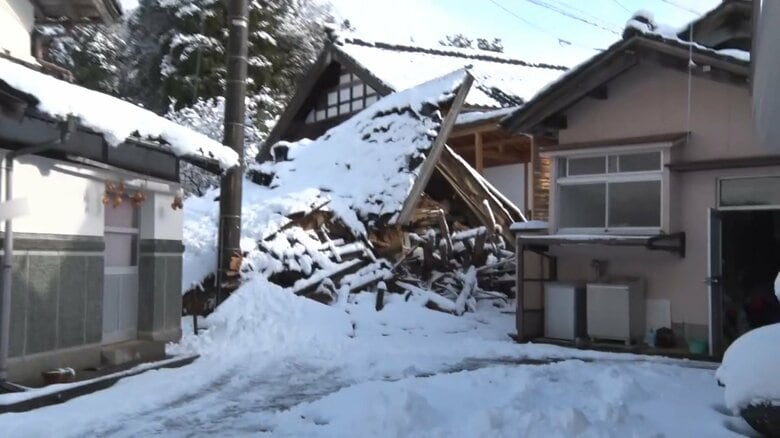孤立していた石川・穴水町 麦ケ浦地区