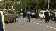 運転の中国籍の男（23）を逮捕　車5台と自転車2台絡む事故　6人搬送、警察官2人含む3人重傷　東京・板橋区
