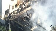 逃げ遅れ4人　消火活動中　三重・津市の住宅で火災