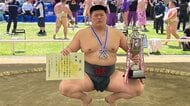富山県勢が史上初の快挙！　学生相撲新人選手権の東・西日本両大会でダブル優勝　2人とも朝乃山の母校中学出身の逸材　富山に大相撲黄金時代の到来を予感
