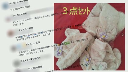 独自】フリマサイトで横行するディズニーグッズ“代行”の当事者を直撃 転売じゃない？「