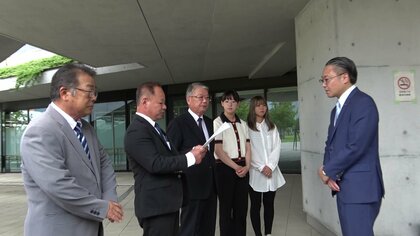 次期知事選へ…大石知事に五島の支援者団体が出馬要請　遠隔教育センターなど離島振興への実績理由に