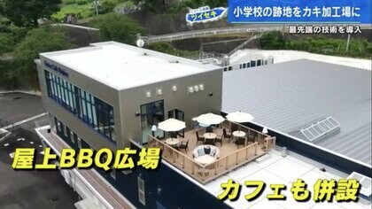 小学校跡地に最先端の「カキ加工工場」完成　国内トップクラスの生産量目指す　島の“働く場”にも【広島発】