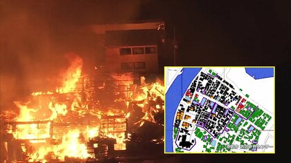 輪島朝市の焼き尽くしは道路を飛び越えた「飛び火」か…メディア初公開のシミュレーションで独自検証　能登半島地震から半年