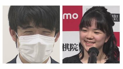 藤井五冠「ずいぶん大きく出たなと（笑）」6歳の自分にツッコミ　微笑ましい仲邑女流棋聖の“成長”ぶりにも注目