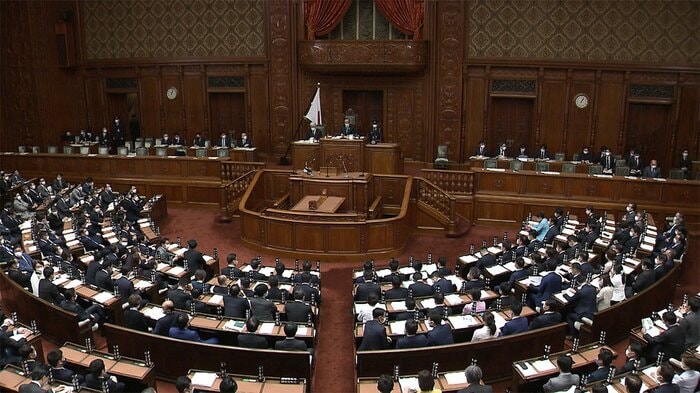 改正道交法は、午後1時からの衆院本会議で可決・成立した。