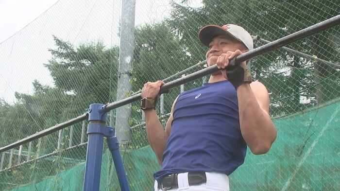 1年間筋力トレーニングに取り組んだ許定捷選手