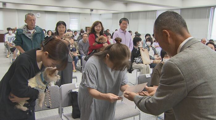 高齢犬表彰式