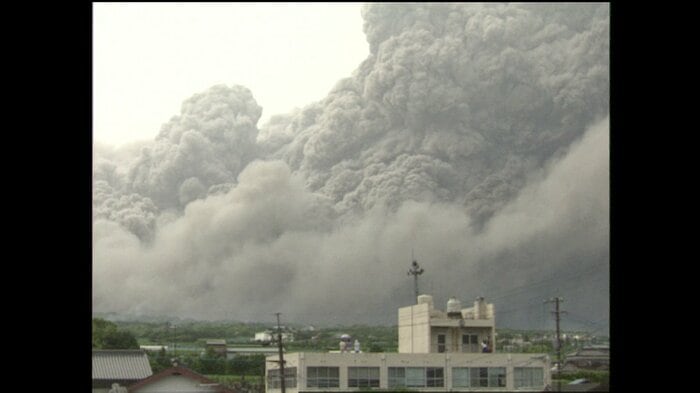 1991年6月3日に発生した雲仙普賢岳の大火砕流