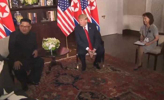 米朝首脳会談　2018年