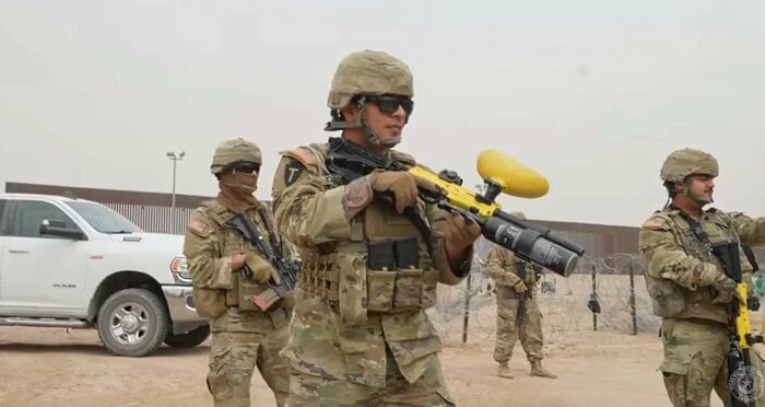 トランプ政権発足前の“駆け込み移民”への対応訓練も実施(テキサス州当局SNSより)