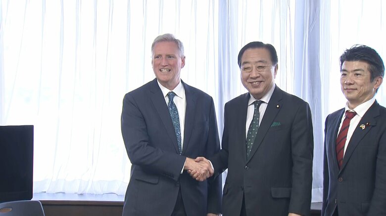 “トランプ関税”「協定に抵触の懸念」　立憲・野田氏が駐日臨時代理大使と会談「解消に努めてほしい」｜FNNプライムオンライン