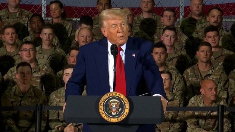 トランプ政権発足から100日…“関税措置”への反発うけ自動車関税の負担軽減措置発表　きょう演説で成果アピールも支持率低迷｜FNNプライムオンライン
