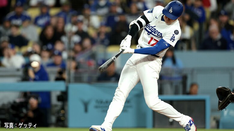 【速報】大谷翔平が6号ホームランに続き第2打席タイムリーヒット！ドジャース1回裏打者一巡で一挙7点奪い逆転｜FNNプライムオンライン