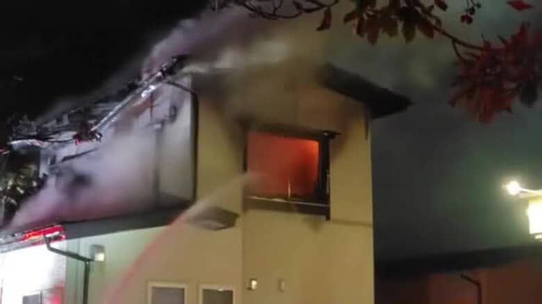 盛岡市で住宅１棟半焼　周辺は一時騒然　岩手県｜FNNプライムオンライン