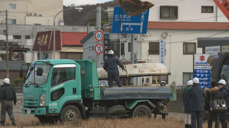 簡易代執行により撤去（2023年）