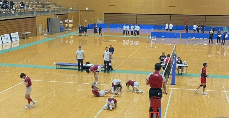 春の高校バレー島根県大会準決勝