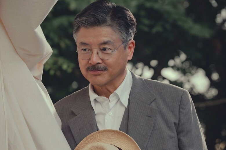 映画「遠い山なみの光」©2025 A Pale View of Hills Film Partners