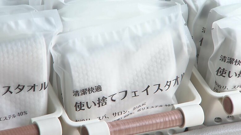 濡れたカバンや洋服を拭くのに利用できる